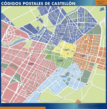 Castellon códigos postales