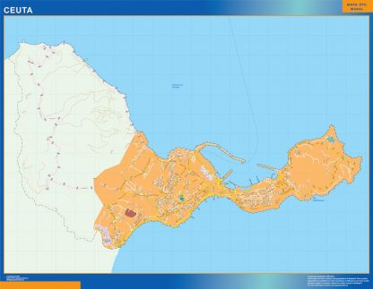 Mapa Ceuta callejero