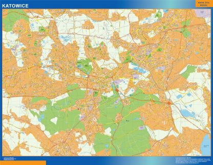 Mapa Katowice Polonia