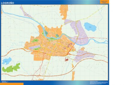 Mapa Logrono callejero