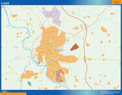 Mapa Lugo callejero