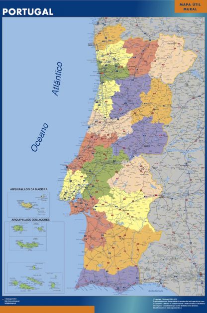 Mapa Portugal