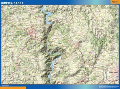 Mapa Ribeira Sacra