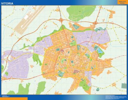 Mapa Vitoria callejero