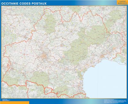 Región OccitanIe codigos postales